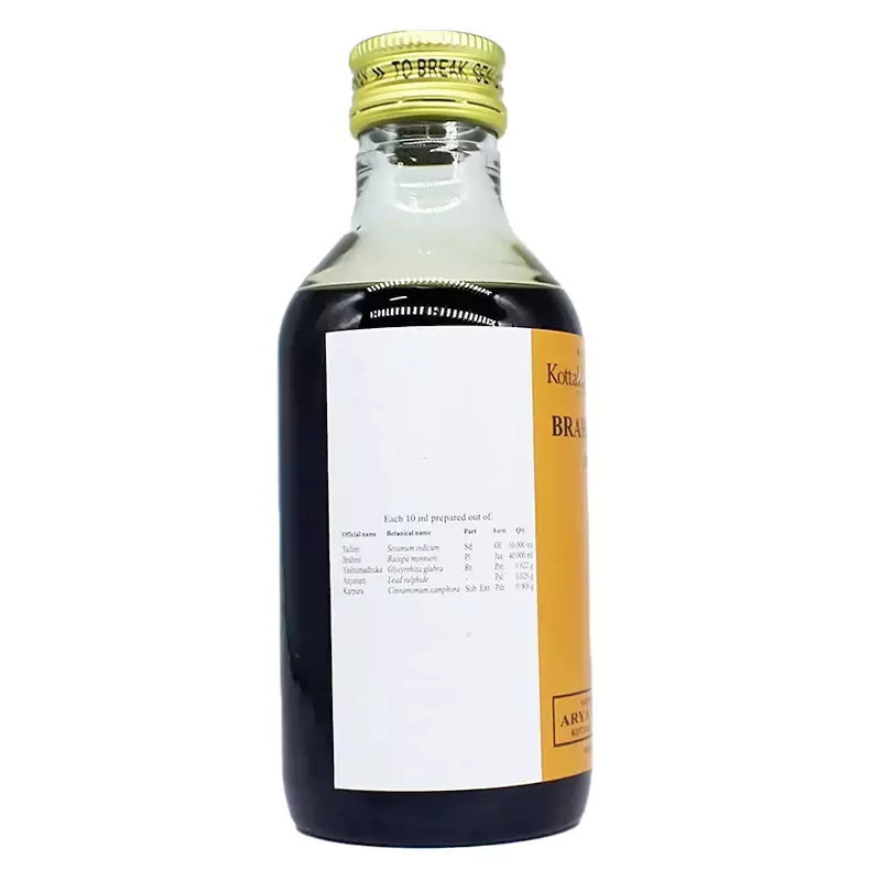 Kottakkal Arya Vaidyasala Brahmi Tailam, 200 ml-2.webp